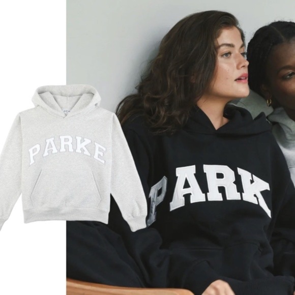 PARKE Varsity Hoodie Sweatshirt - Picture 1 of 2